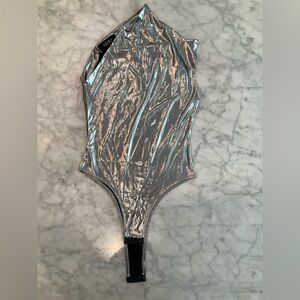 AKIRA Shimmering Silver Garment